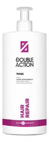 Восстанавливающая маска для волос Double Action Hair Repair Mask: Маска 1000мл