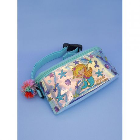 Сумки для детей Mihi Mihi Поясная сумочка с помпоном Русалочка