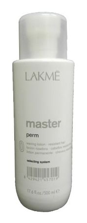 Лосьон для завивки трудно-завиваемых волос No0 Master Perm Selecting System 500мл