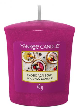 Ароматическая свеча Exotic Acai Bowl: свеча 49г
