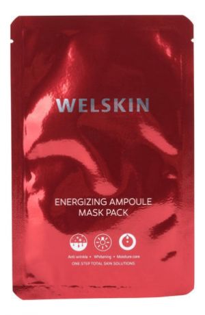 Тонизирующая маска для лица Energizing Ampoul Mask: Маска 30г