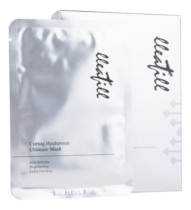 Увлажняющая маска для лица с гиалуроновой кислотой Curing Hyaluronic Ultimate Mask: Маска 10*28г
