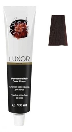 Стойкая крем-краска для волос с протеинами пшеницы Luxor Color Permanent Hair Color Cream 100мл: 6.5 Темный блондин махагоновый