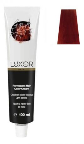 Стойкая крем-краска для волос с протеинами пшеницы Luxor Color Permanent Hair Color Cream 100мл: 44 Оранжевый