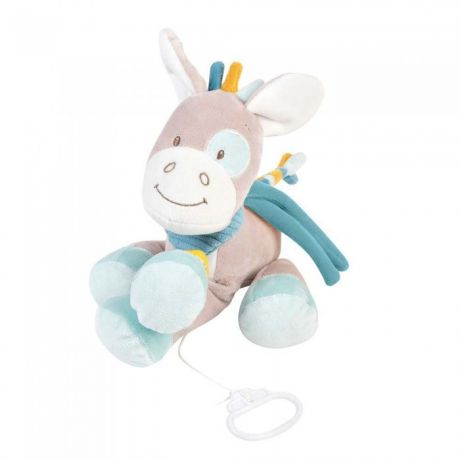 Мягкие игрушки Nattou Musical Soft toy Tim & Tiloo Лошадка музыкальная 26 см