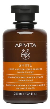 Шампунь для волос с экстрактом апельсина и медом Shine & Revitalizing Shampoo Orange & Honey: Шампунь 250мл