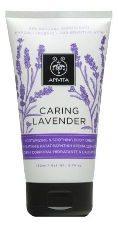 Увлажняющий успокаивающий крем для тела Caring Lavender Moisturizing & Soothing Body Cream 150мл