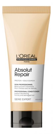 Восстанавливающий кондиционер для сильно поврежденных волос Serie Expert Absolut Repair Protein + Gold Quinoa 200мл