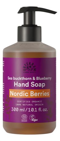 Жидкое мыло для рук с витаминами и антиоксидантами Organic Hand Soap Nordic Berries: Мыло 300мл