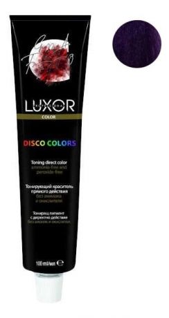 Тонирующий краситель прямого действия без аммиака и окислителя Luxor Disco Colors 100мл: Violet