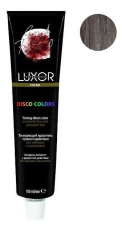 Тонирующий краситель прямого действия без аммиака и окислителя Luxor Disco Colors 100мл: Ash