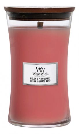 Ароматическая свеча Melon & Pink Quartz: свеча 610г