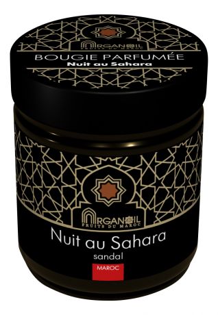 Ароматическая свеча Ночь в Сахаре Bougie Parfumee Nuit Au Sahara (сандаловое дерево): Свеча 100мл