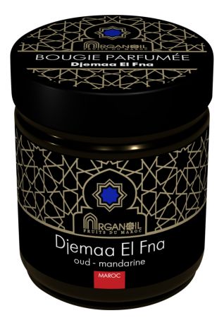 Ароматическая свеча Bougie Parfumee Djemaa El Fna (уд, мандарин): Свеча 55мл