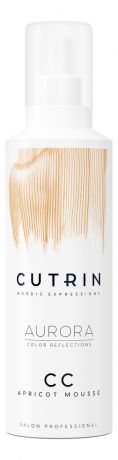 Тонирующий мусс для волос Aurora CC Color Reflections Mousse 200мл: Apricot