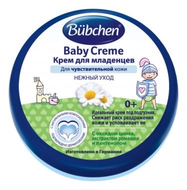 Детский крем для кожи в области пеленания Нежный уход Baby Creme: Крем 150мл
