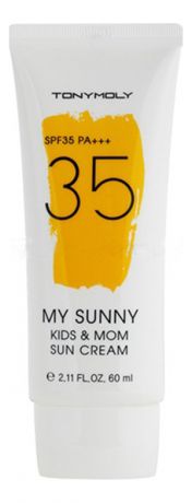 Солнцезащитный крем для лица My Sunny Kids & Mom Sun Cream SPF35 PA+++ 60мл