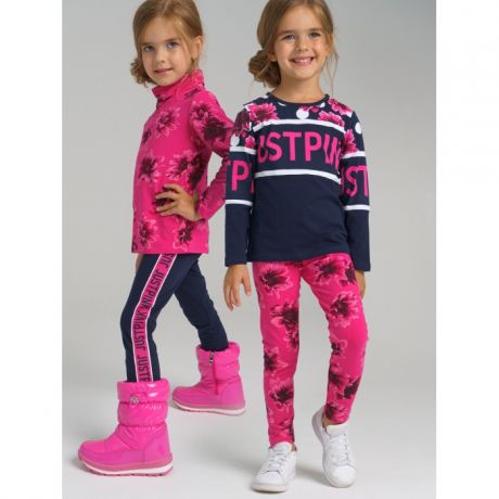 Брюки и джинсы Playtoday Леггинсы трикотажные для девочек 32122050 2 шт.