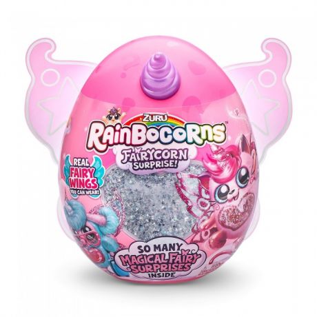 Мягкие игрушки Zuru RainBocoRns Плюш-сюрприз Fairycorn в яйце