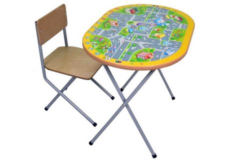 Детские столы и стулья Фея Комплект детской мебели Досуг №202