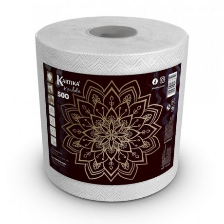 Хозяйственные товары World Cart Полотенца бумажные 2-х слойные Mandala