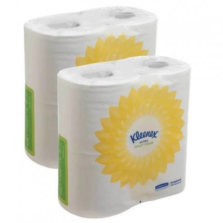 Хозяйственные товары Kleenex Туалетная бумага Ultra 2х4 шт.
