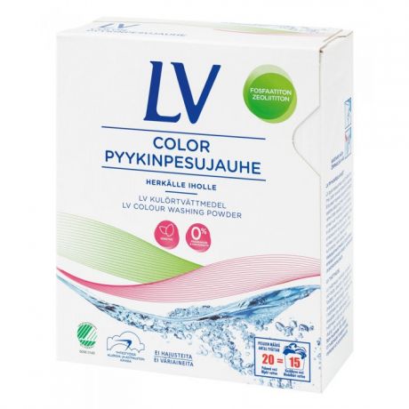 Бытовая химия LV Концентрированный стиральный порошок для цветного белья 750 г