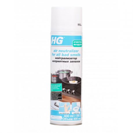 Бытовая химия HG Нейтрализатор неприятных запахов 0.4 л
