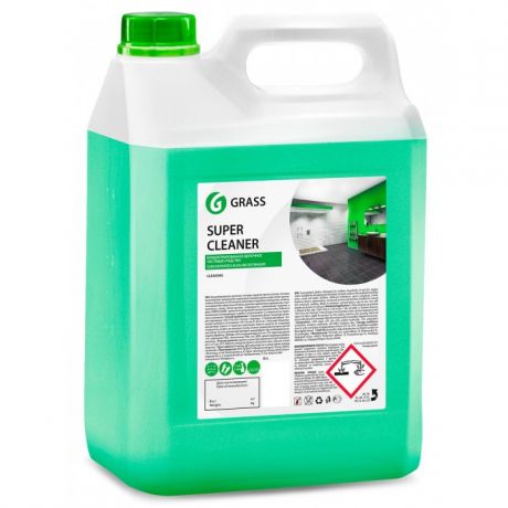 Бытовая химия Grass Концентрированное щелочное моющее средство Super Cleaner 5.8 кг