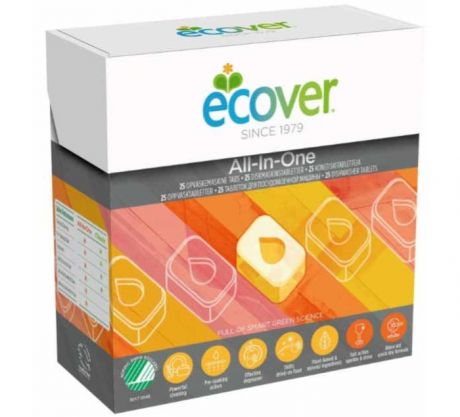 Бытовая химия Ecover Таблетки для посудомоечной машины 3 в 1 1.3 кг