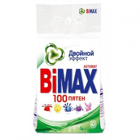 Бытовая химия BiMax Стиральный порошок 100 пятен автомат 4 кг