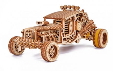 Сборные модели Wood Trick Механическая деревянная сборная модель Безумный Багги