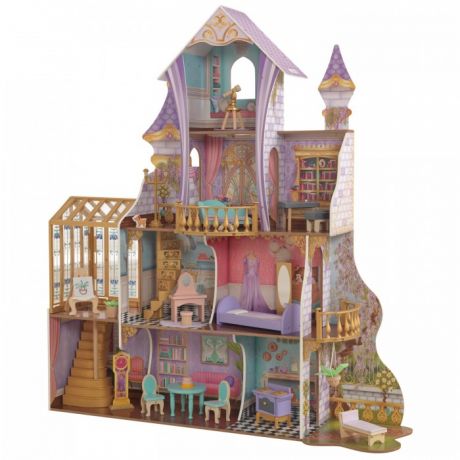 Кукольные домики и мебель KidKraft Кукольный домик Зачарованный Замок с мебелью (25 предметов)
