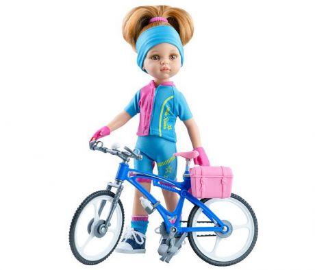 Куклы и одежда для кукол Paola Reina Кукла Даша велосипедистка 32 см