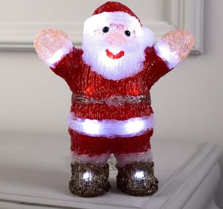 Новогодние украшения Luazon Lighting Фигура Дед мороз маленький 20 см