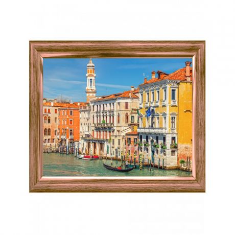 Картины своими руками Рыжий кот Алмазная мозаика Чарующая Венеция 22х32 см
