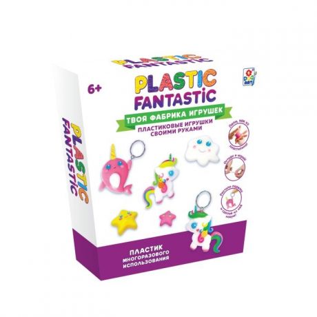 Наборы для создания украшений 1 Toy Plastic Fantastic Набор Единорог