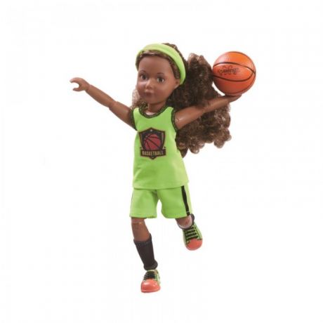 Куклы и одежда для кукол Kruselings Кукла Джой баскетболистка 23 см