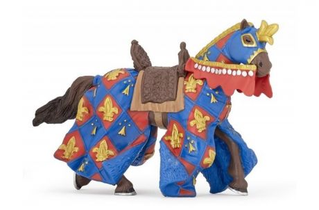 Игровые фигурки Papo Фигурка Лошадь с символом Флер де Лис