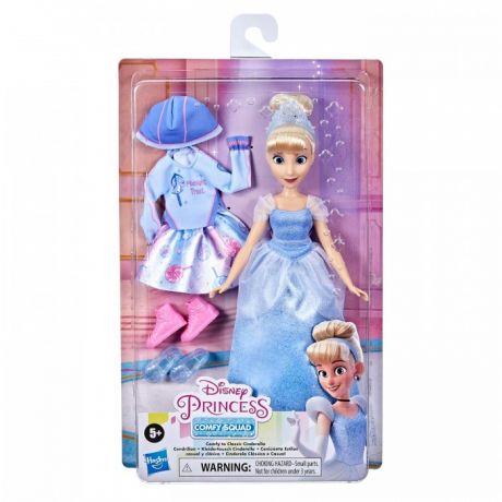 Куклы и одежда для кукол Disney Princess Кукла Комфи Золушка 2 наряда