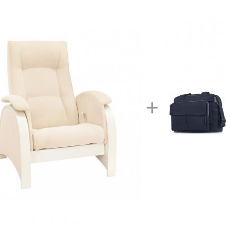 Кресла для мамы Milli Fly Дуб шампань и сумка для коляски Inglesina Dual bag