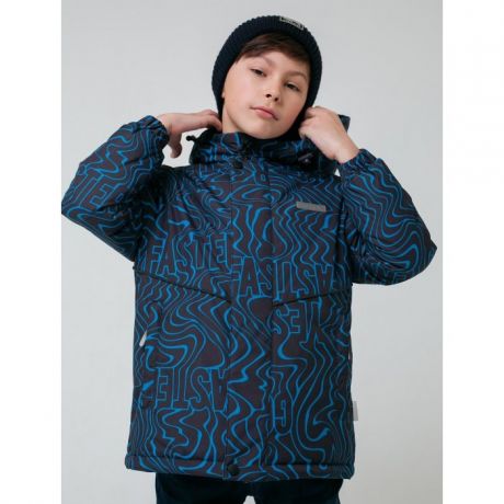 Верхняя одежда Crockid Утепленная куртка для мальчика Волны