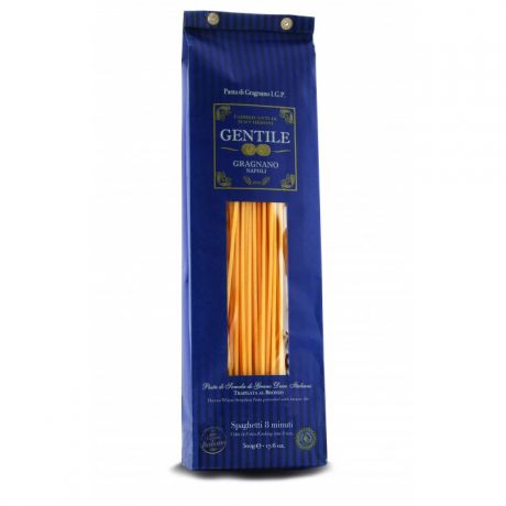 Макаронные изделия Gentile Макароны премиальные из твердых сортов пшеницы Спагетти 8 минут 500 г