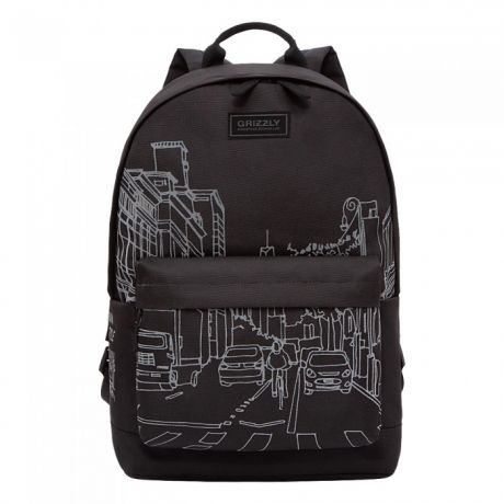Школьные рюкзаки Grizzly Рюкзак RQL-117-7