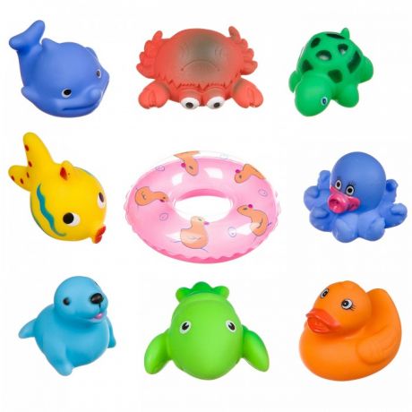 Игрушки для ванны Bondibon Набор игрушек для купания ВВ3368
