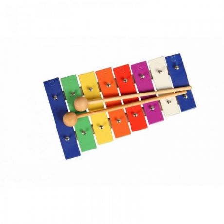 Музыкальные инструменты Flight Металлофон 8 разноцветных нот