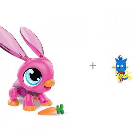 Интерактивные игрушки 1 Toy РобоЛайф Кролик и деревянная игрушка Alatoys шнуровка Бантик