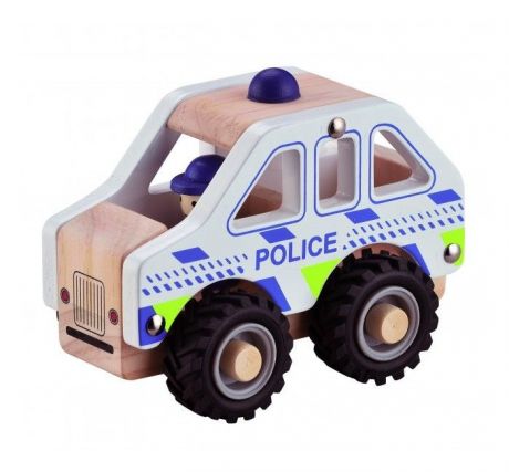 Деревянные игрушки Magni Игрушечная машинка Полиция