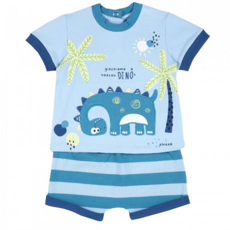 Комплекты детской одежды Chicco Комплект для мальчика Динозавр