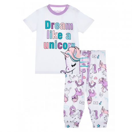 Домашняя одежда Playtoday Пижама трикотажная для девочек 42123018